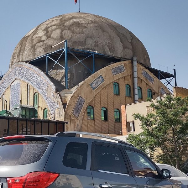 پروژه مسجد نواب صفوی – روسازی گنبد با دستگاه شاتکریت - مهندس افشار